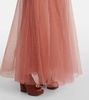 Tulle maxi skirt