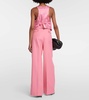 Colorful Lightness wide-leg pants