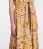 Romy floral cotton midi dress