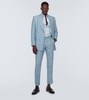 Atticus II silk twill suit pants