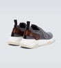 Shadow cashmere knit sneakers