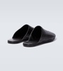 Intrecciato Leather Slippers