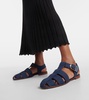 Lynn denim sandals 