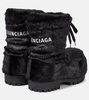 Alaska faux fur snow boots