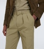 Semi Sartorial cotton satin chinos