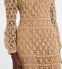 Bianca cotton crochet maxi dress