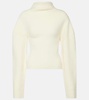 Enoch asymmetric wool turtleneck sweater