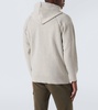 Lens wool-blend hoodie