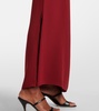 Nassau silk crepe gown