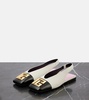 Flat Eden leather slingback flats