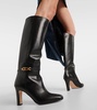 Whitney leather knee-high boots