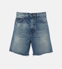 Russel low-rise denim shorts