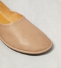 Canal leather flats