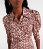 Bloom floral shirt dress