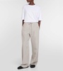 Jugi mid-rise silk wide-leg pants