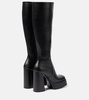 Aevitas leather platform knee-high boots