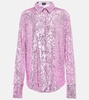 Sequined shirt