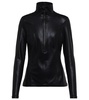 Glamour half-zip ski top