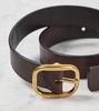 Leather belt