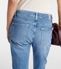 Low-rise slim jeans