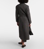 Wool and cashmere overcoat