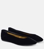 Gio velvet ballet flats