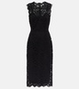 Lace midi dress