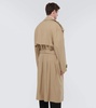 Cotton-blend trench coat