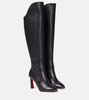 Eleonor Botta 85 leather knee-high boots