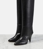 Ririo leather knee-high boots