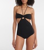 Halterneck swimsuit