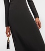 Silk maxi dress