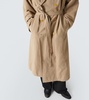 Montrose cotton and linen trench coat