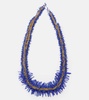 Beaded chain necklace