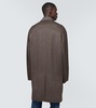 Wool and cashmere overcoat