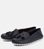 Dot Sole leather moccasins