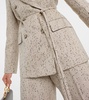 Hattson sequined tweed blazer