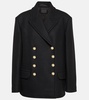 Pascal double-breasted virgin wool peacoat 