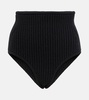 Wool and cashmere-blend briefs