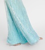 Coralia caped embellished gown