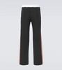 Rest wool wide-leg track pants