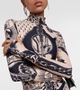 Tattoo Collection printed jersey catsuit