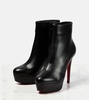 Bianca leather ankle boots