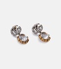 GG Marmont crystal embellished earrings