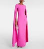 Sadie crepe gown