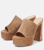 Holly suede platform mules