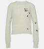 x Suna Fujita embroidered wool sweater