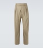 Reinga wool and cashmere straight pants