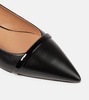 Jhene leather ballet flats