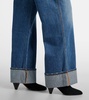 Taylor high-rise wide-leg jeans